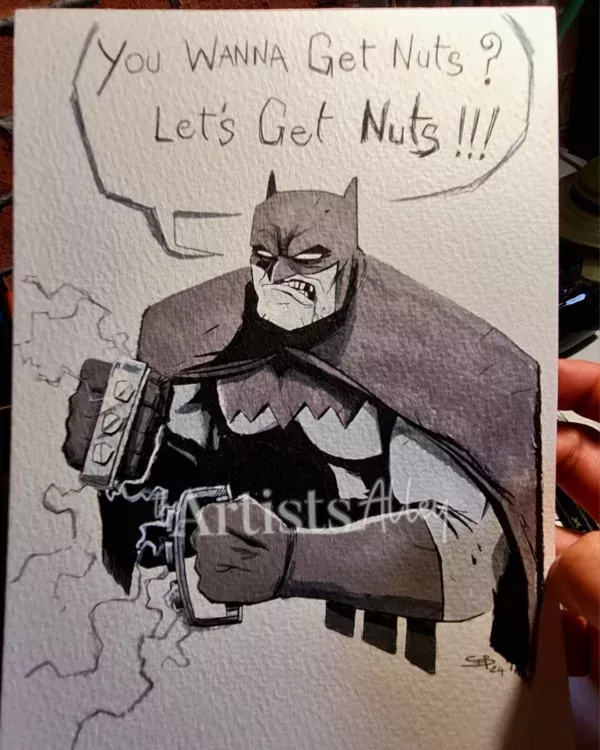 Batman “let’s get nuts!” - 8775