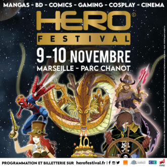 Affiche 10ème édition Herofestival Marseille