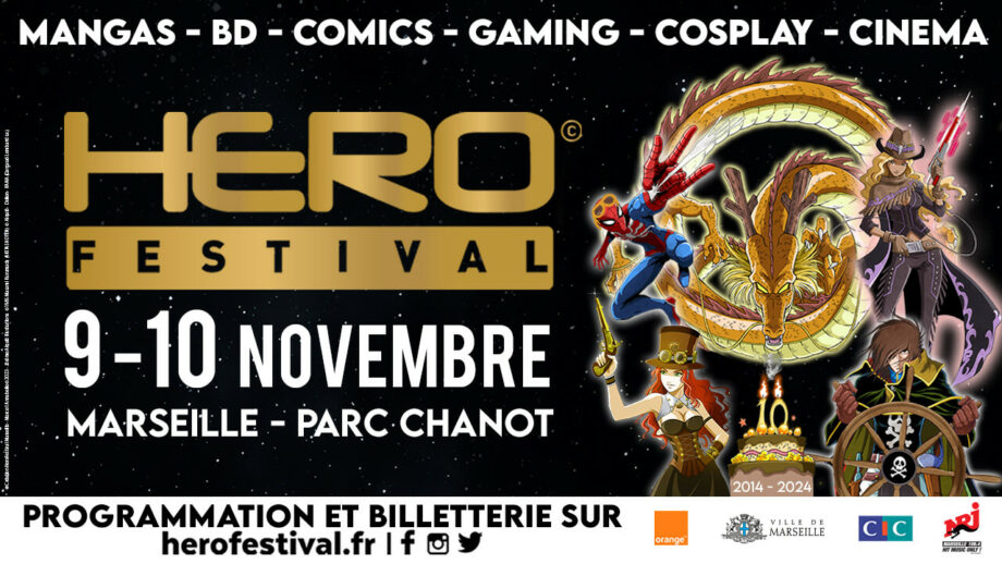 The Artists Alley présent pour la 10ème édition du Herofestival Marseille