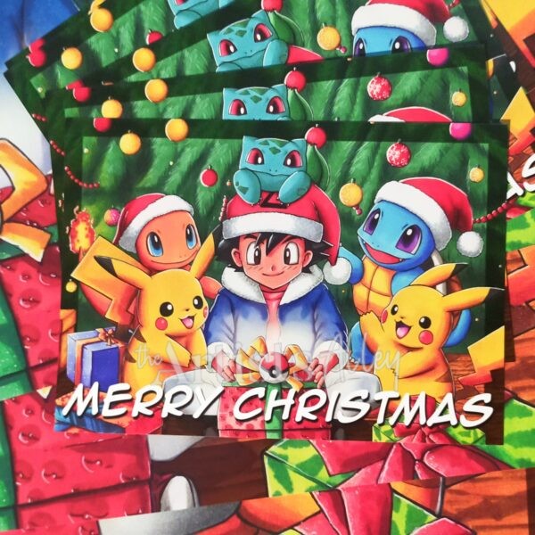 Poster Pokémon Christmas A3 - 8963